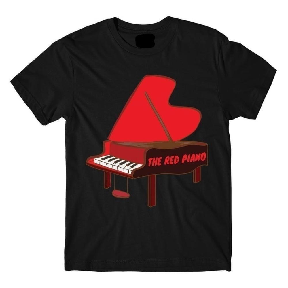 Elton John The Red Piano Retro Graphic Classic Concert Fan Style T Shirt